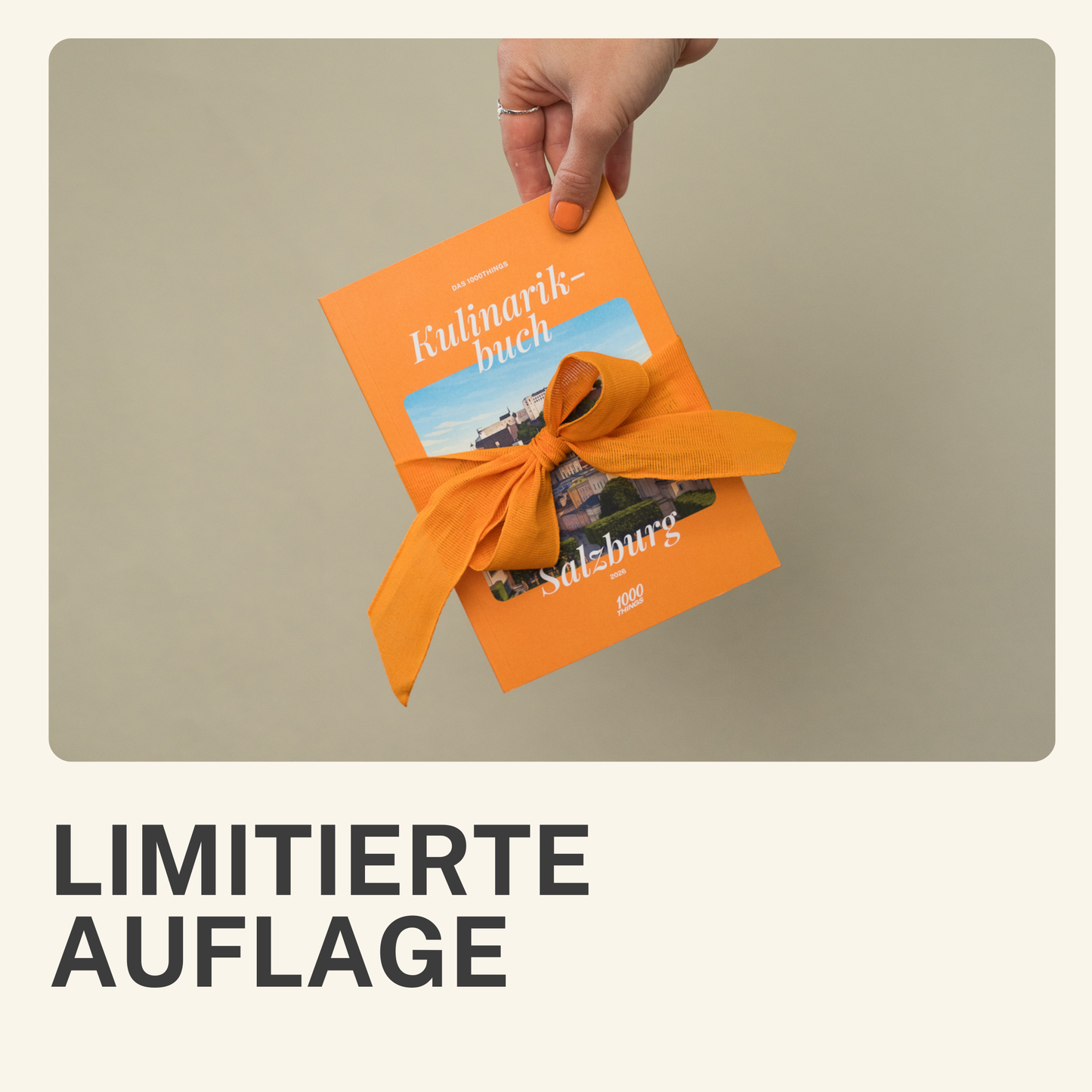 Das 1000things Kulinarikbuch: Salzburg 2026