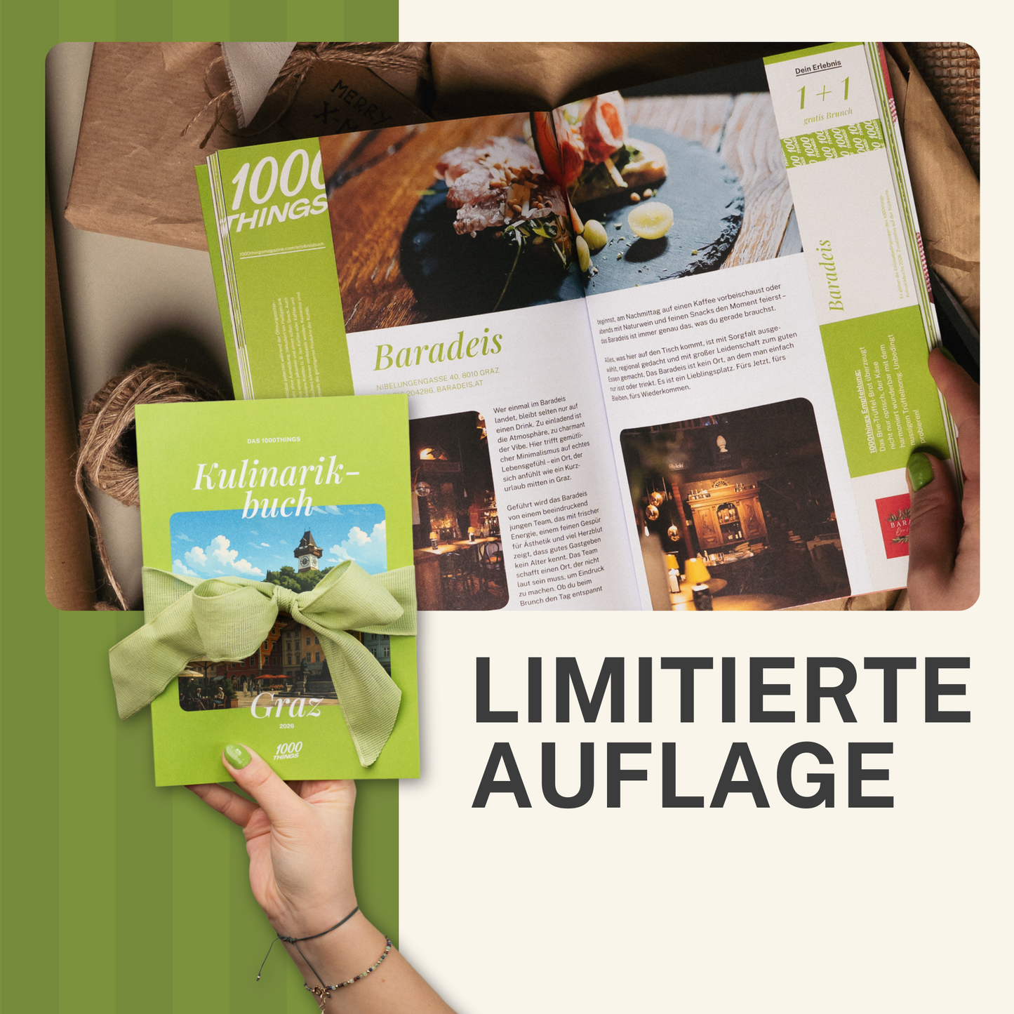 Das 1000things Kulinarikbuch: Graz 2026