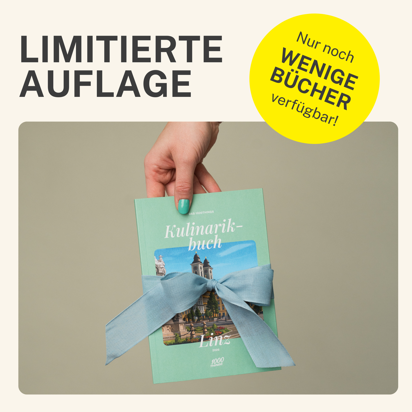 Das 1000things Kulinarikbuch: Linz 2026
