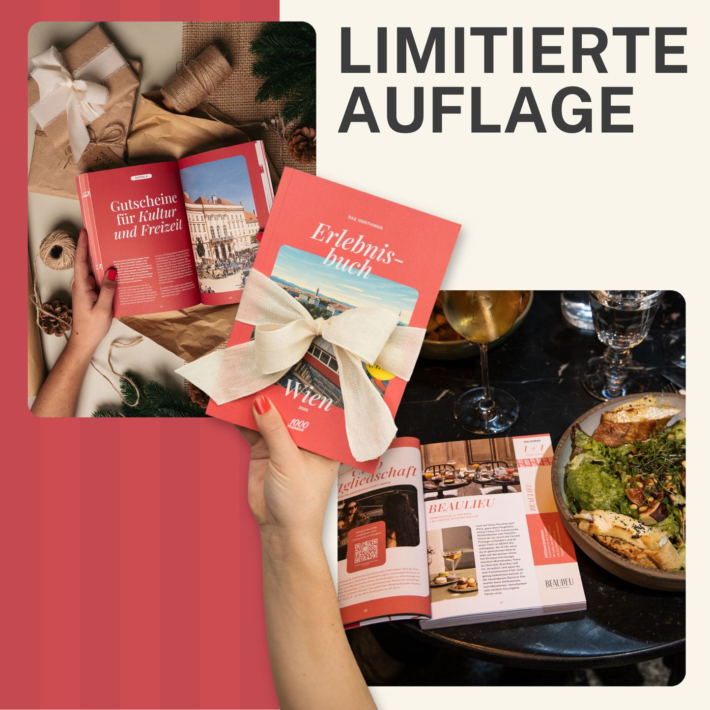 Das 1000things Erlebnisbuch: Wien 2026