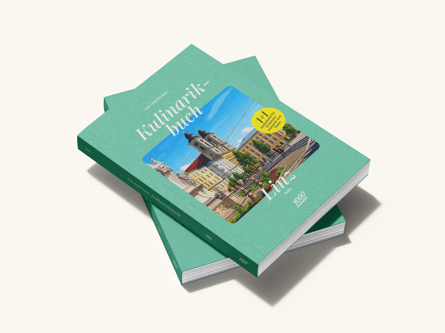 Das 1000things Kulinarikbuch: Linz 2026