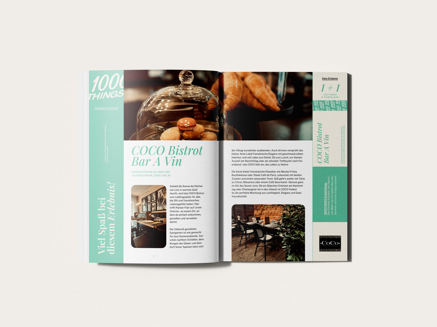 Das 1000things Kulinarikbuch: Linz 2026