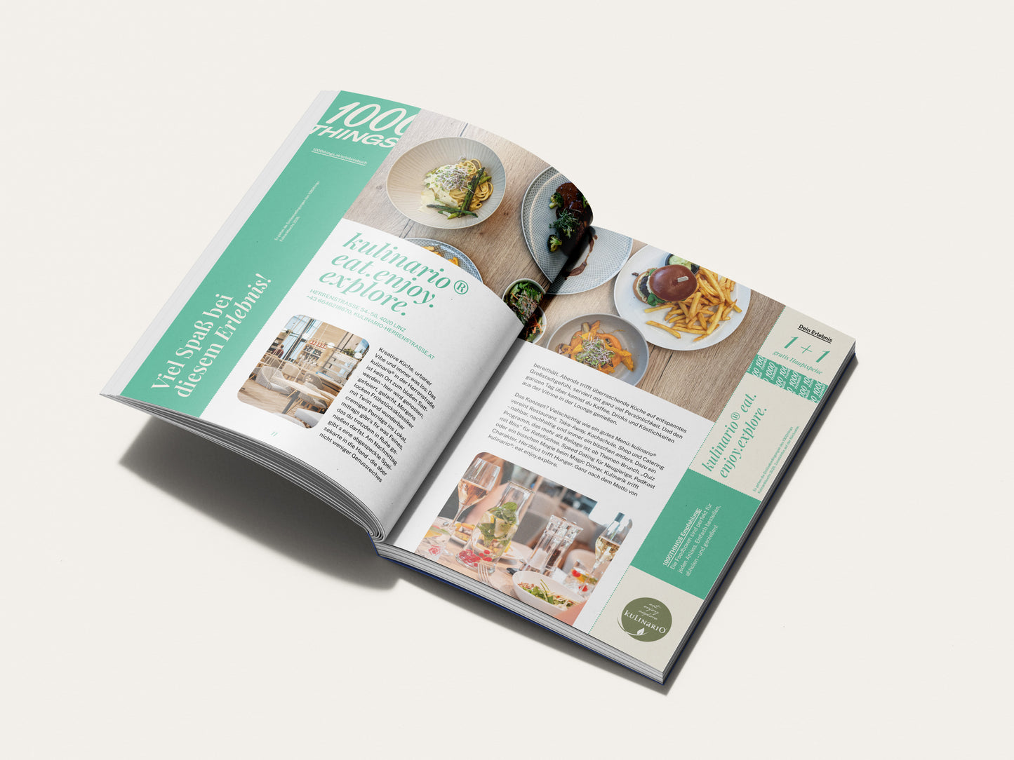 Das 1000things Kulinarikbuch: Linz 2026