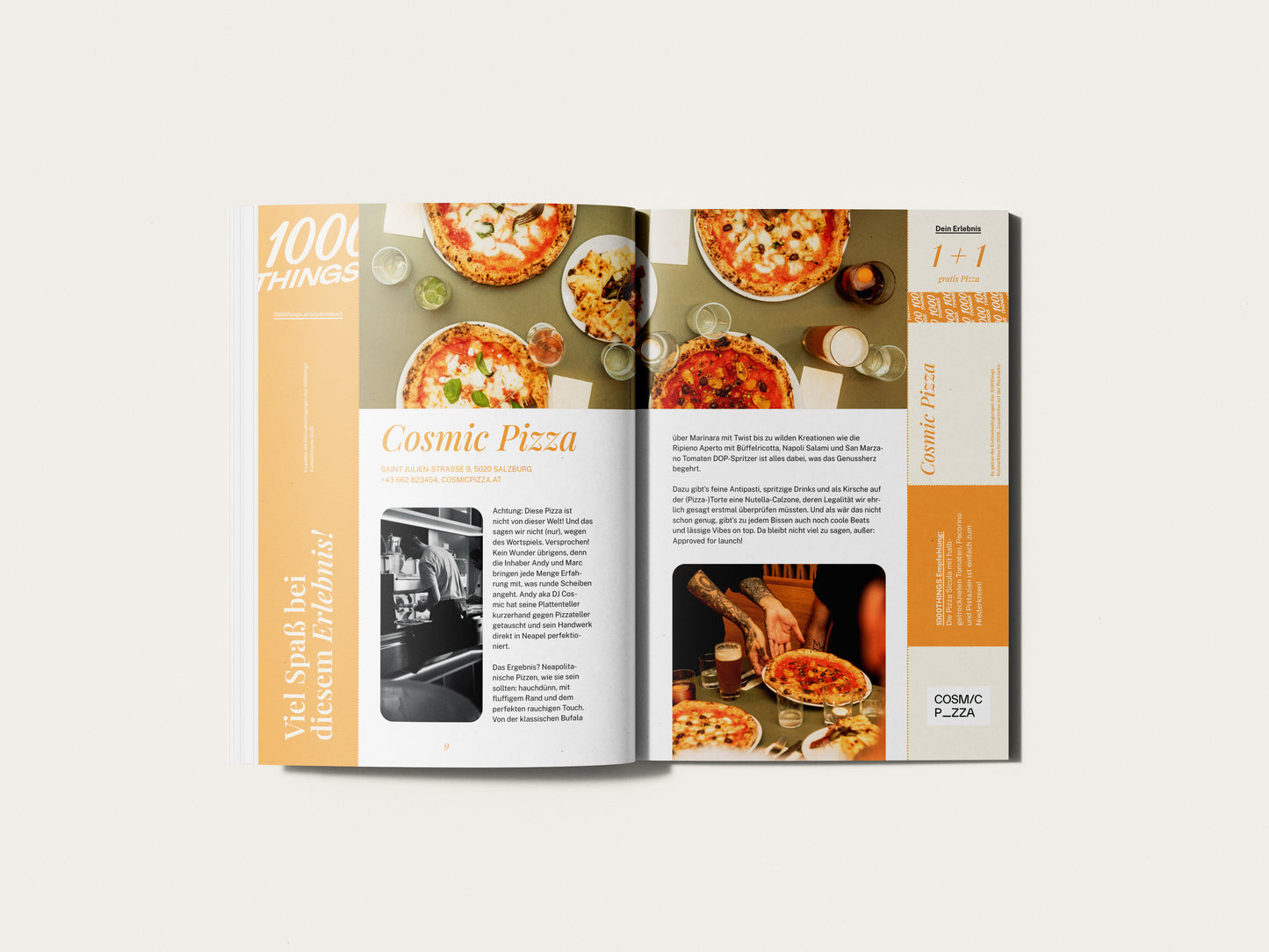 Das 1000things Kulinarikbuch: Salzburg 2026