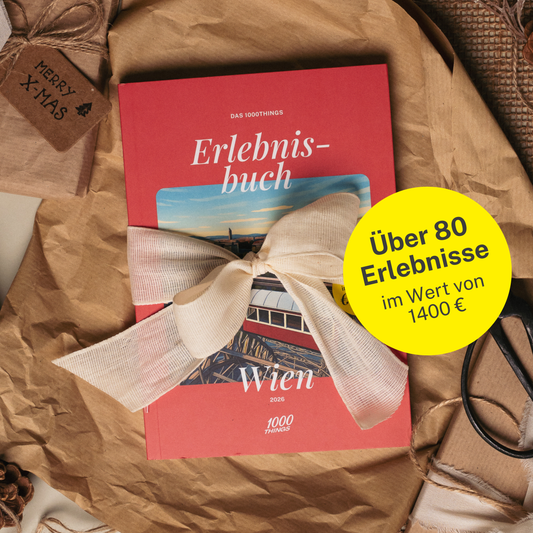 Das 1000things Erlebnisbuch: Wien 2026