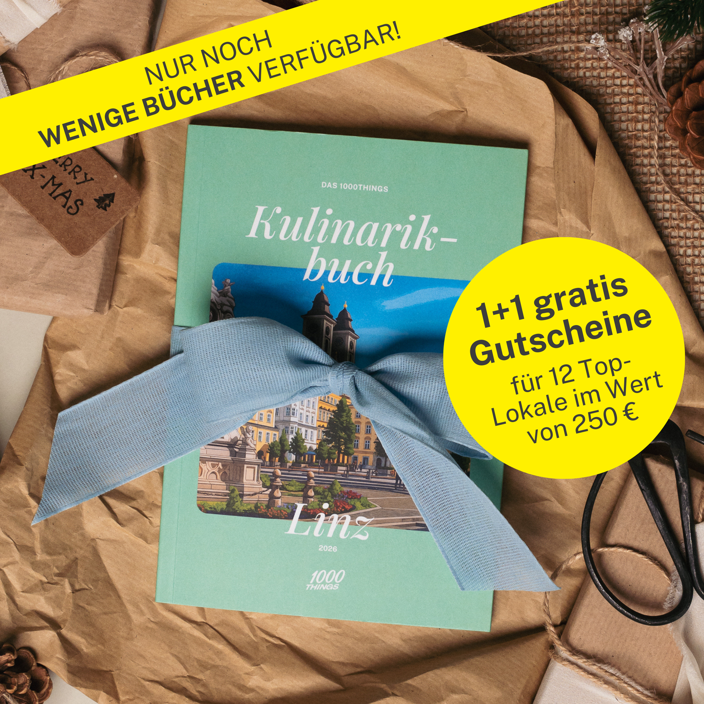 Das 1000things Kulinarikbuch: Linz 2026