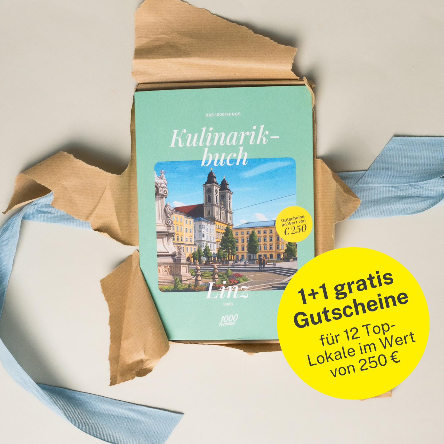 Das 1000things Kulinarikbuch: Linz 2026