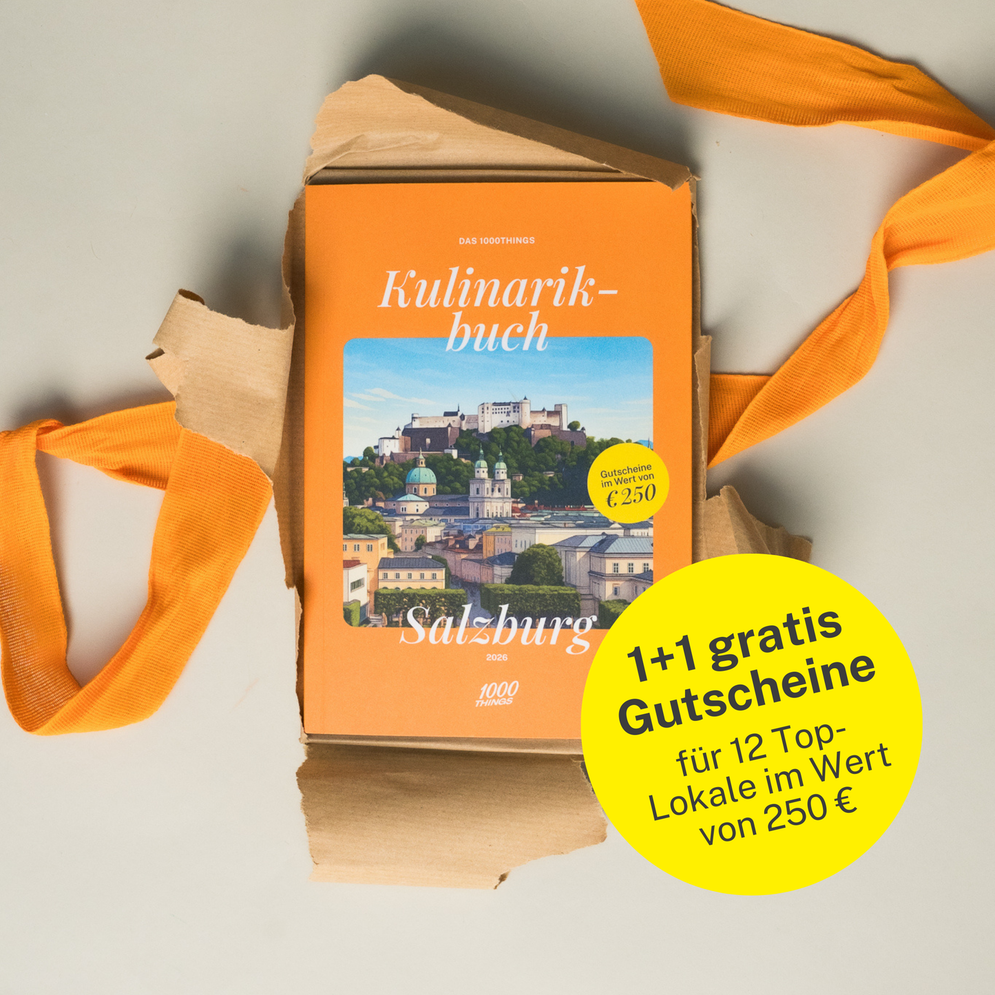 Das 1000things Kulinarikbuch: Salzburg 2026