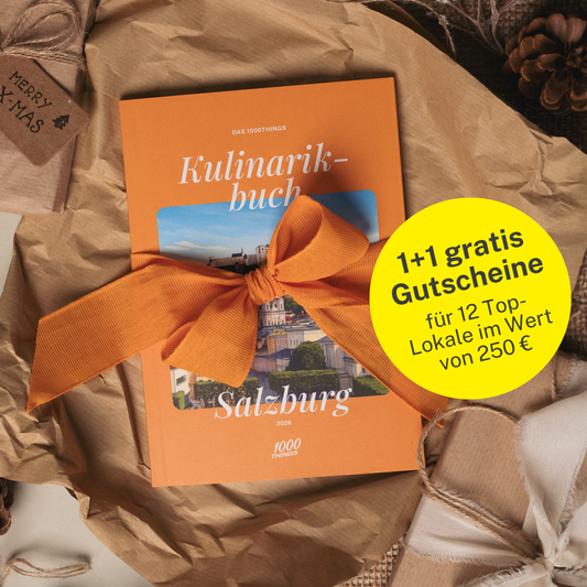 Das 1000things Kulinarikbuch: Salzburg 2026