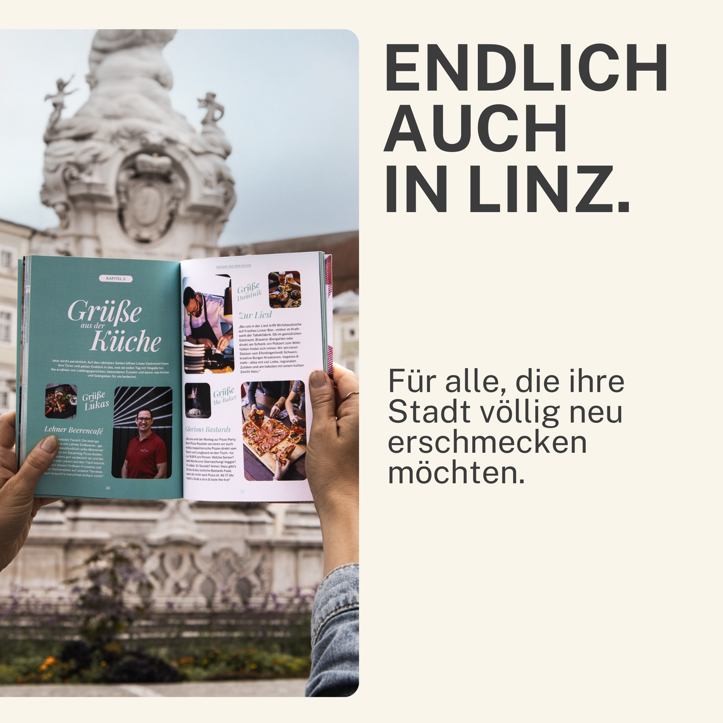 Das 1000things Kulinarikbuch: Linz 2026