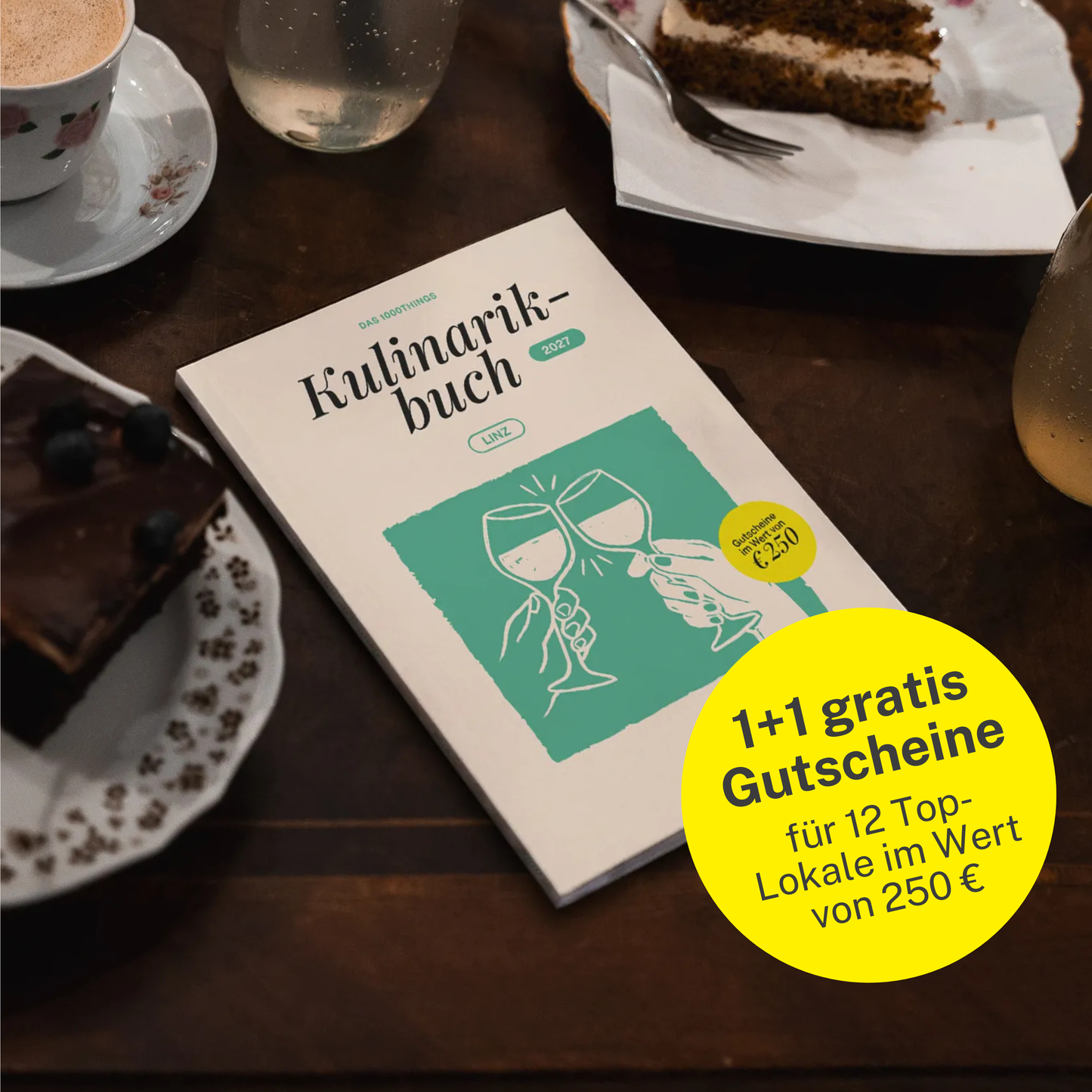 Das 1000things Kulinarikbuch: Linz 2027