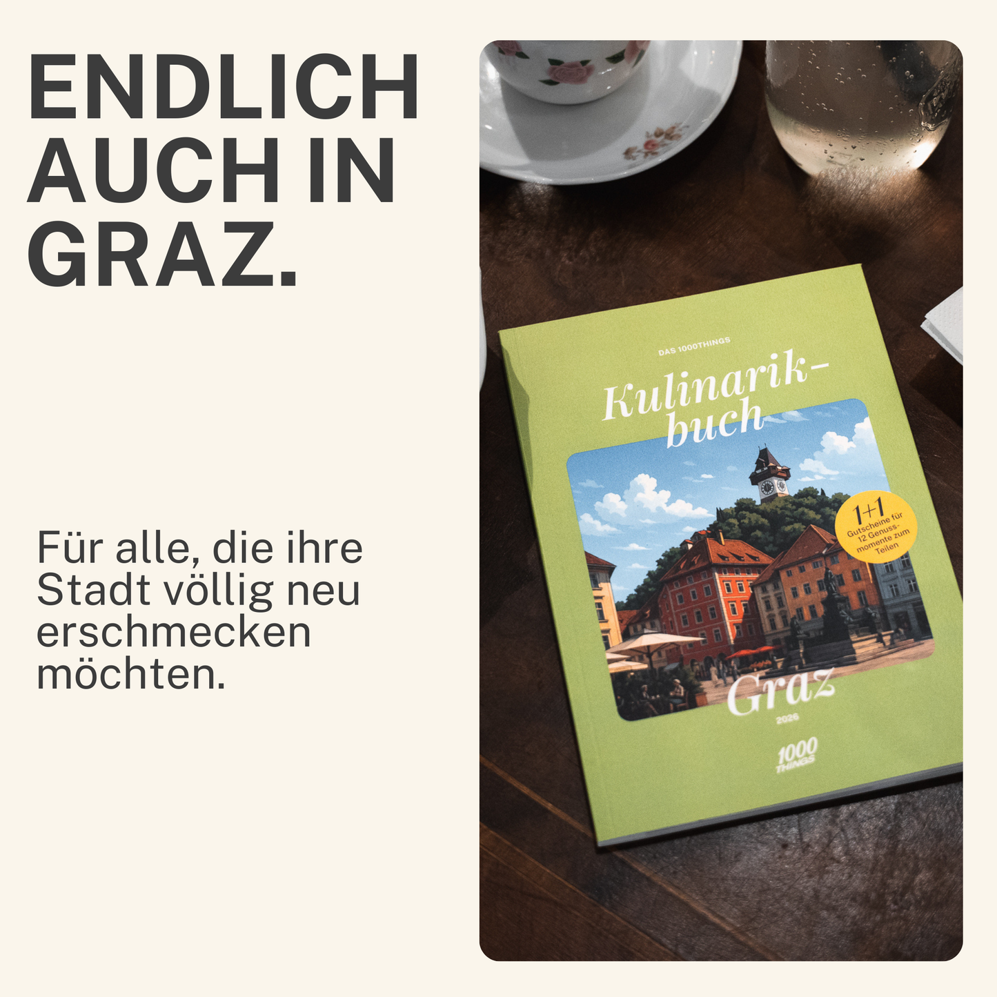 Das 1000things Kulinarikbuch: Graz 2026