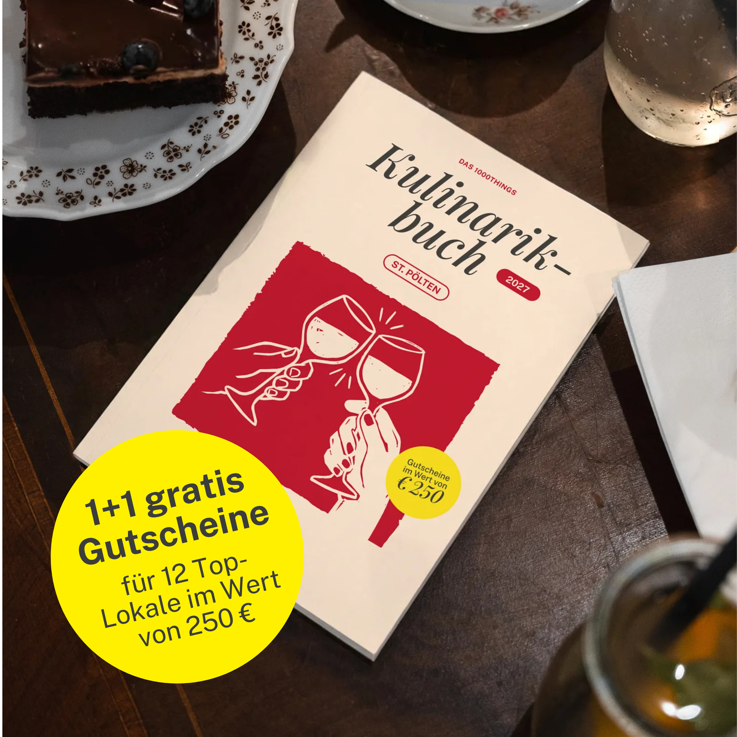 Das 1000things Kulinarikbuch: St. Pölten 2027