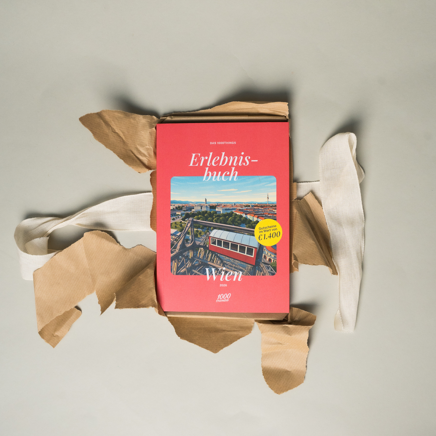 Das 1000things Erlebnisbuch: Wien 2026
