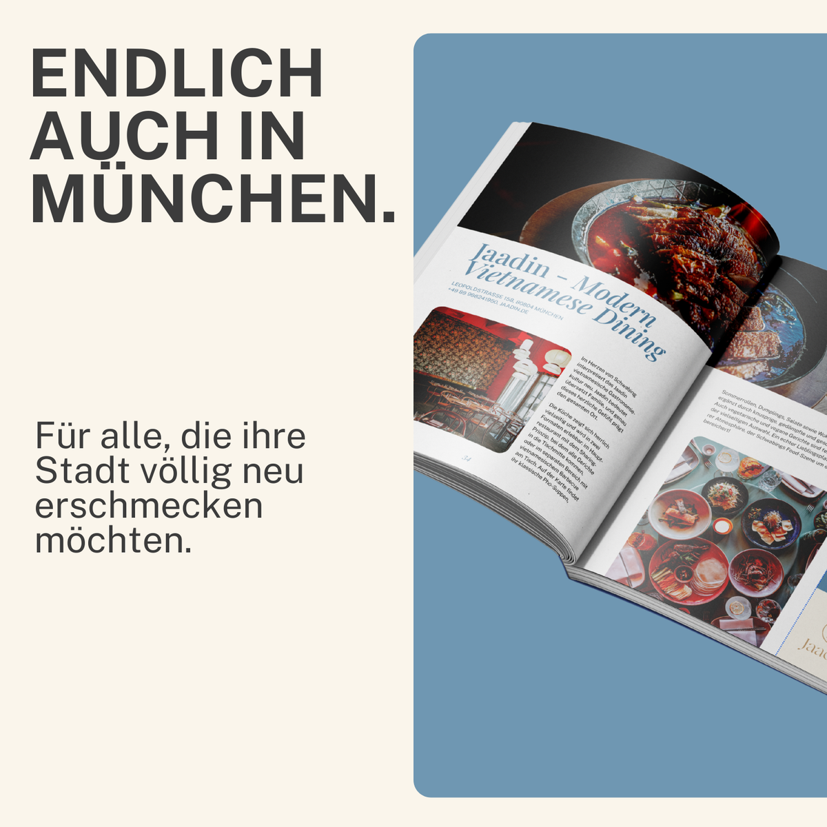 Das 1000things Kulinarikbuch: München 2027