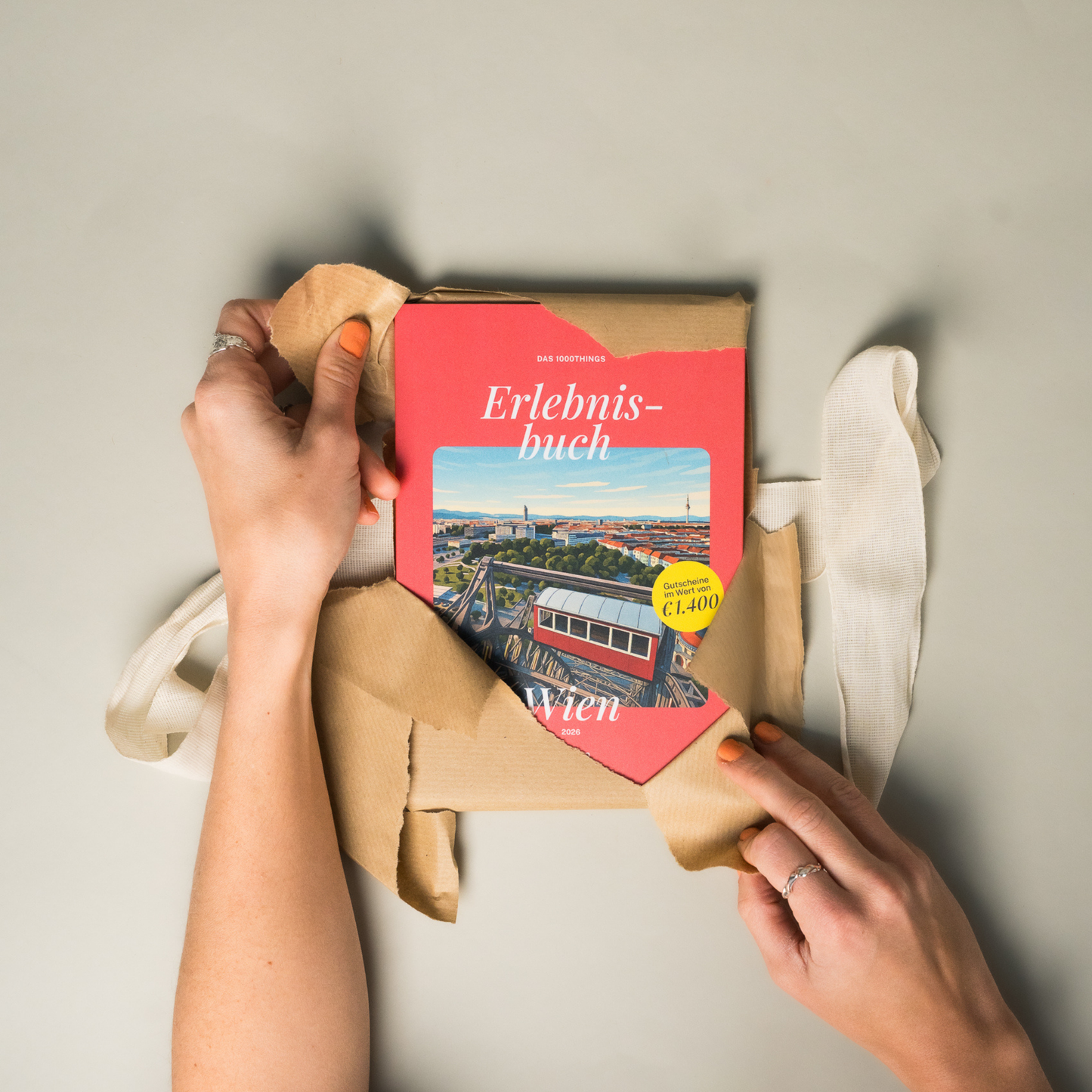Das 1000things Erlebnisbuch: Wien 2026