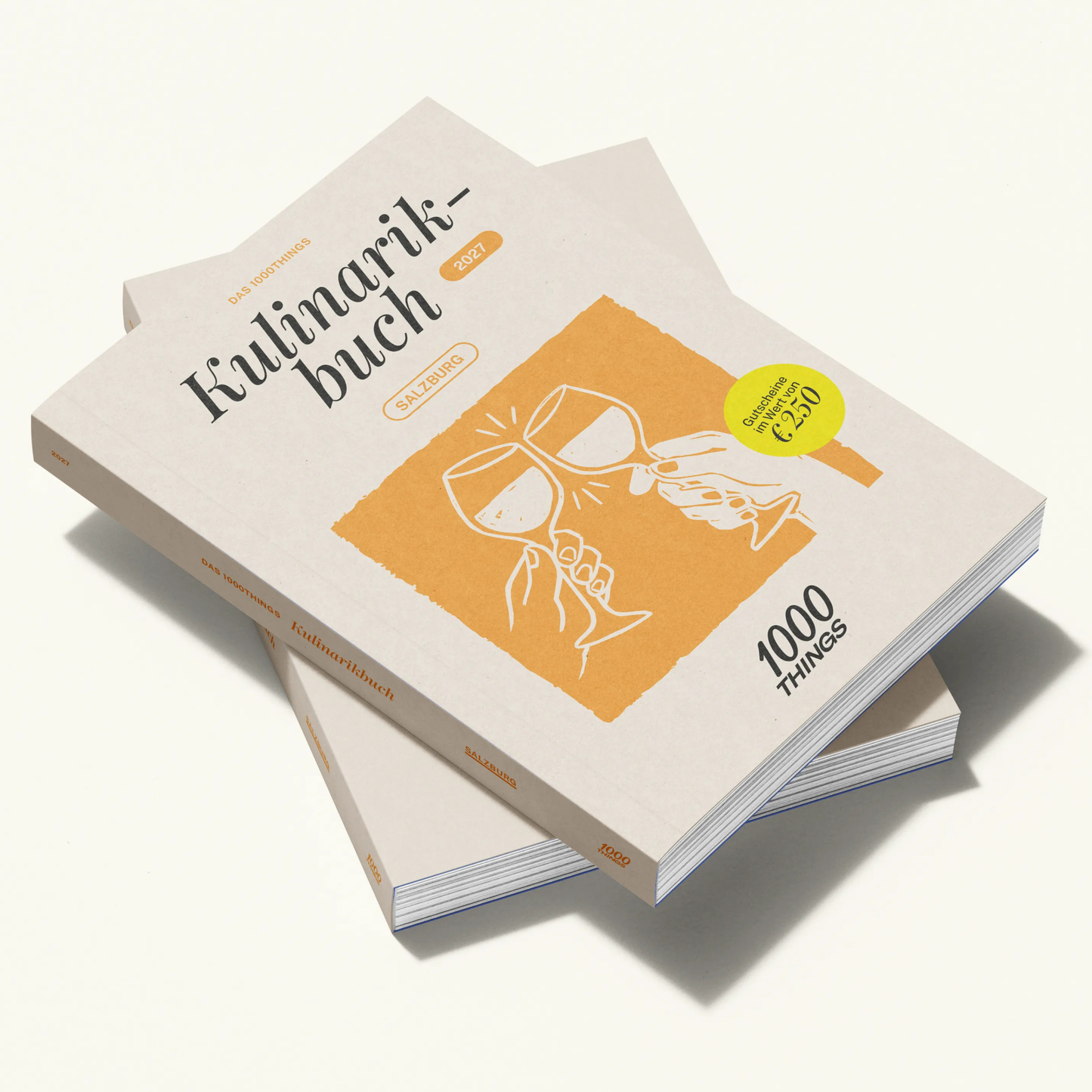 Das 1000things Kulinarikbuch: Salzburg 2027
