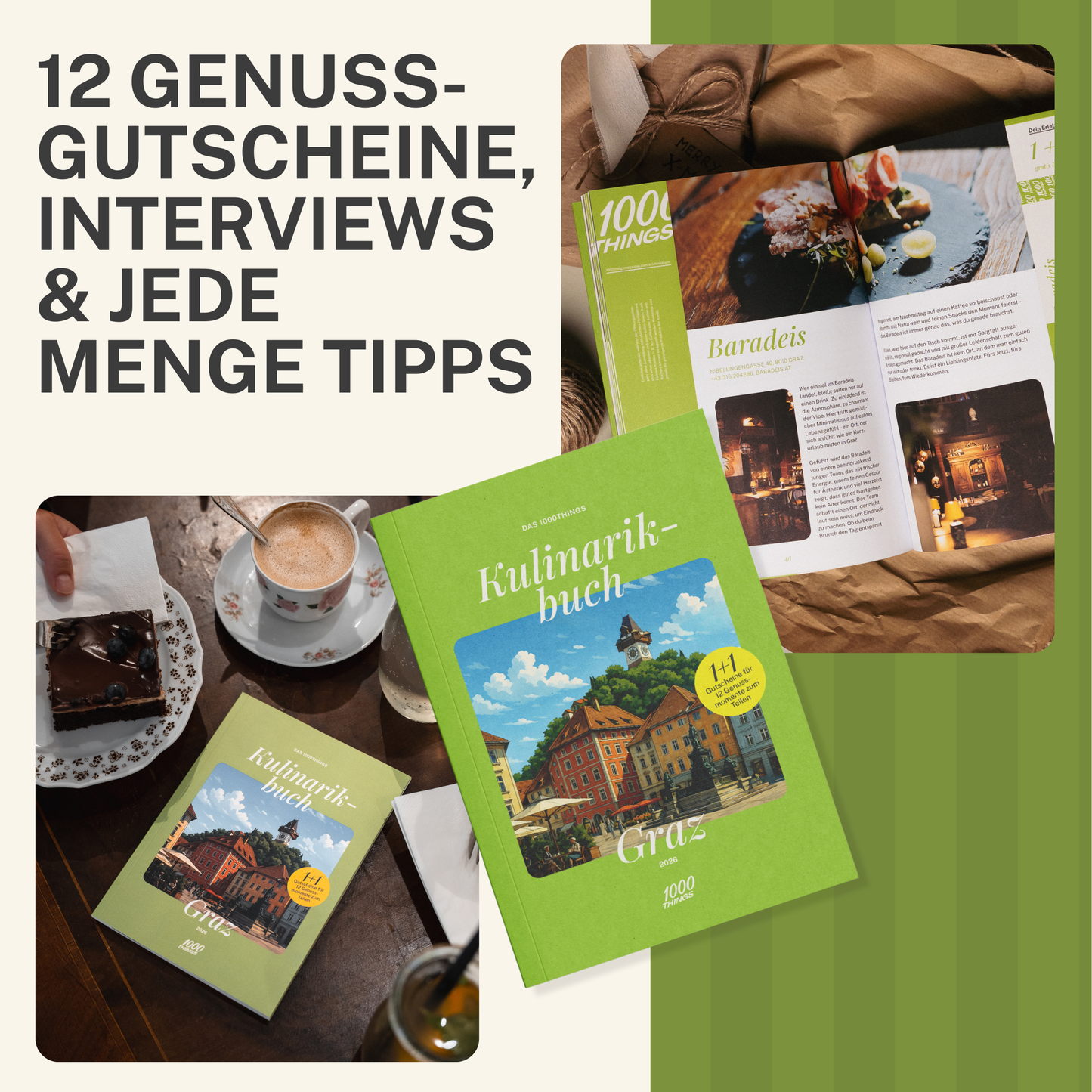 Das 1000things Kulinarikbuch: Graz 2026