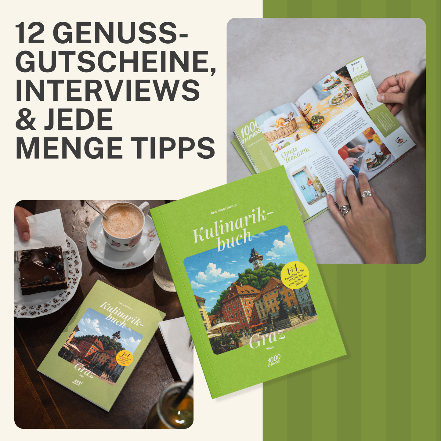 Das 1000things Kulinarikbuch: Graz 2026