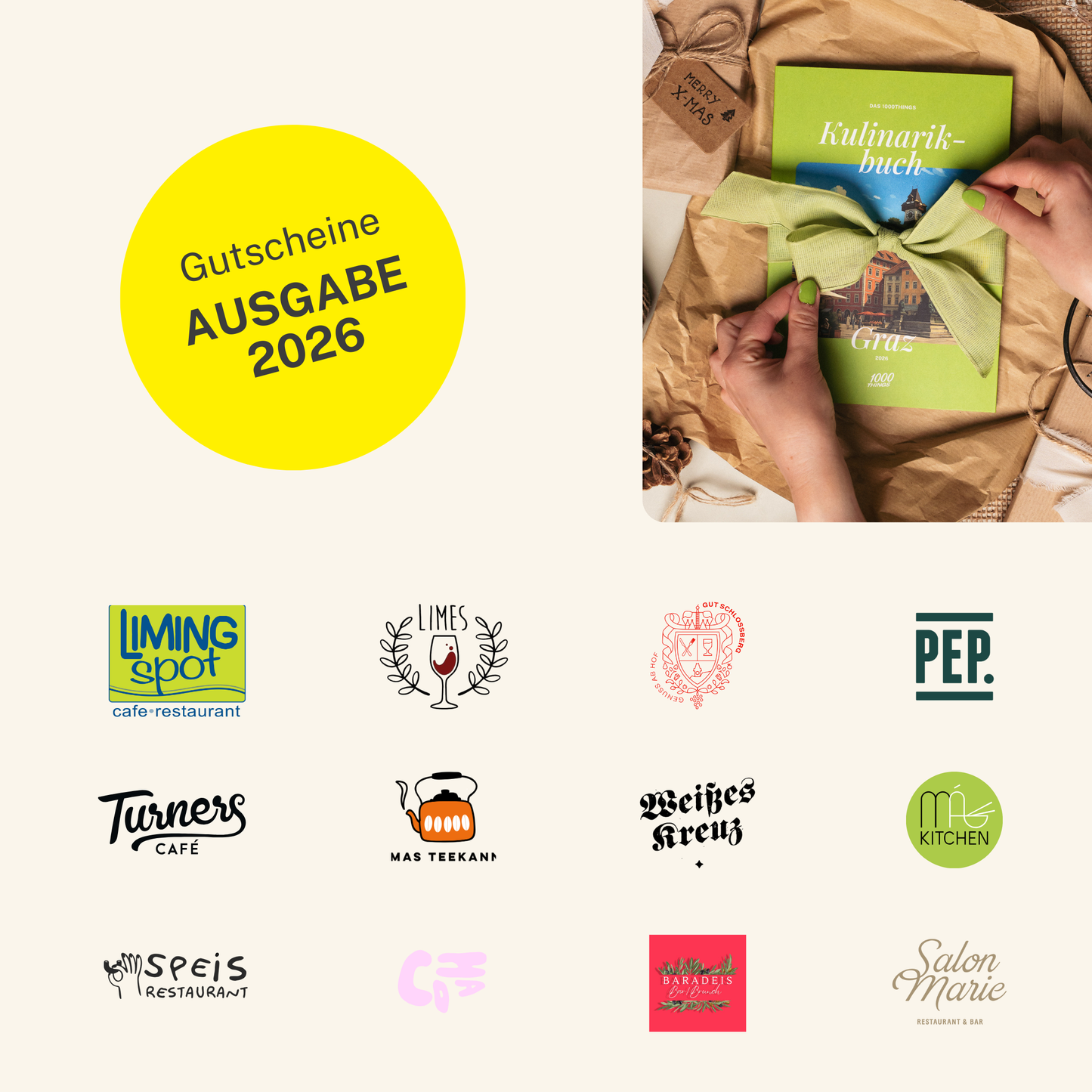 Das 1000things Kulinarikbuch: Graz 2026