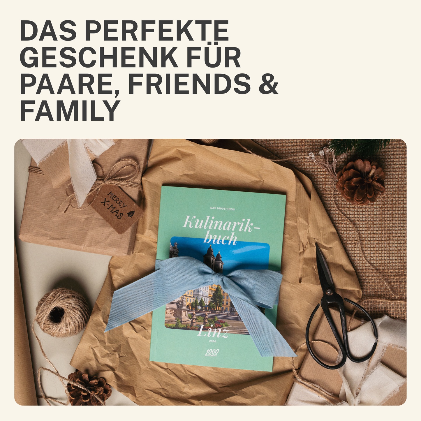 Das 1000things Kulinarikbuch: Linz 2026