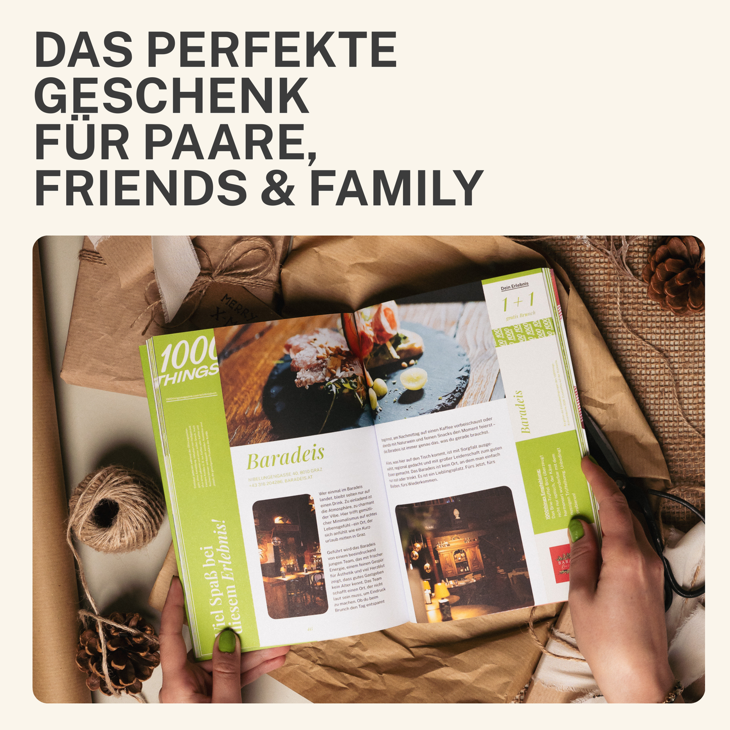 Das 1000things Kulinarikbuch: Graz 2026