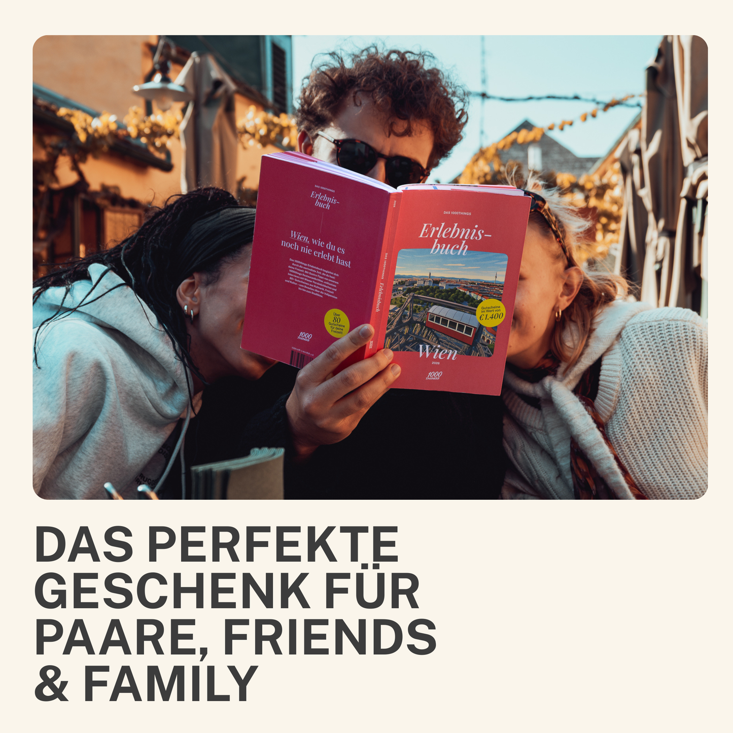Das 1000things Erlebnisbuch: Wien 2026
