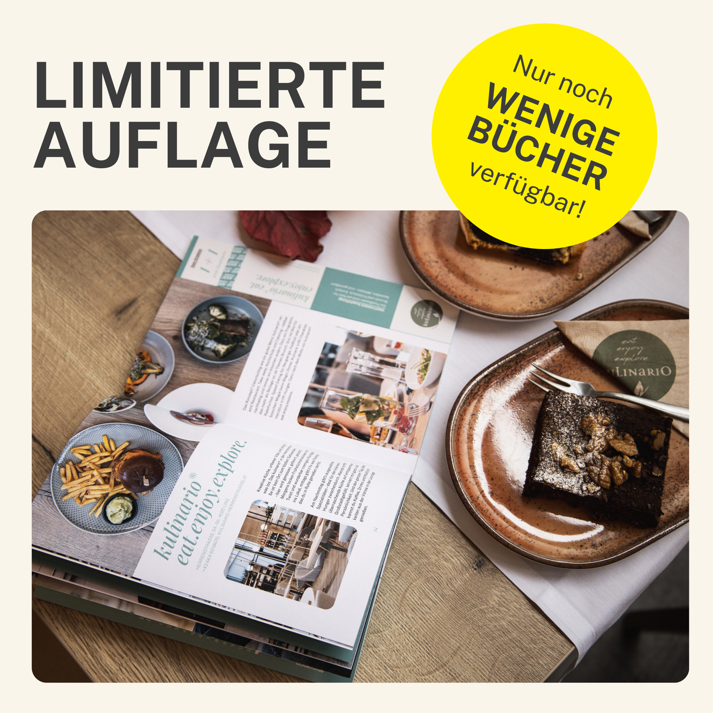 Das 1000things Kulinarikbuch: Linz 2026