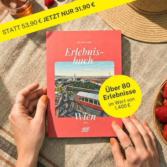 Das 1000things Erlebnisbuch: Wien 2026