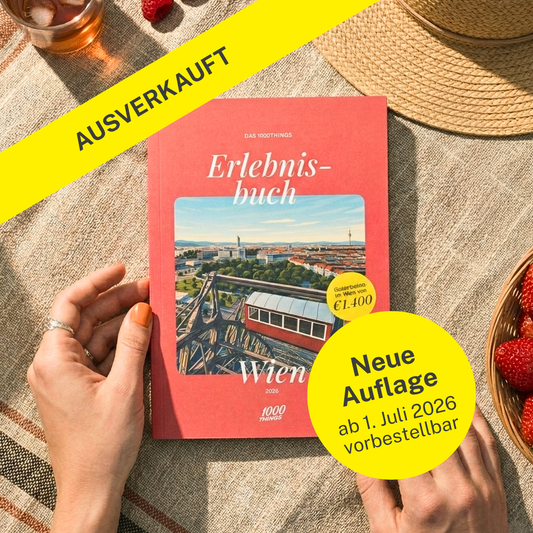 Das 1000things Erlebnisbuch: Wien 2026