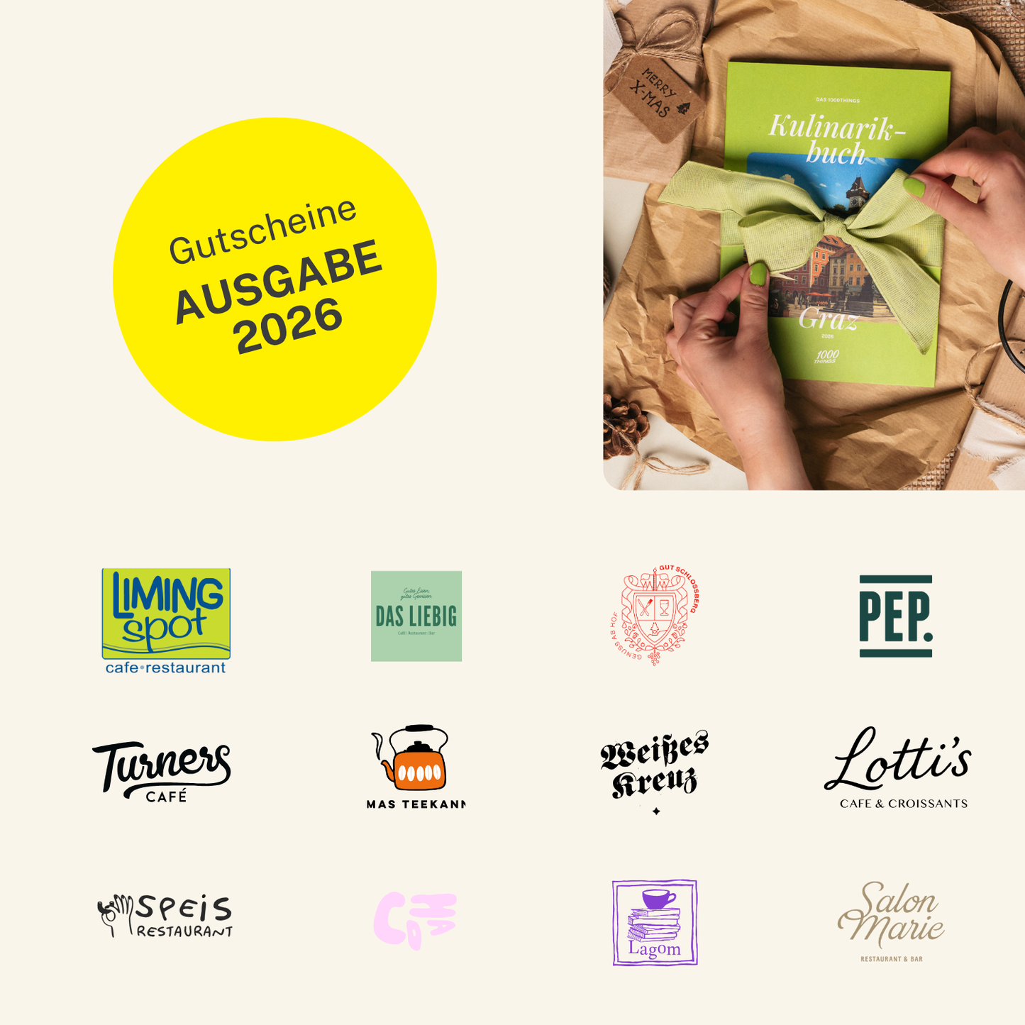 Das 1000things Kulinarikbuch: Graz 2026