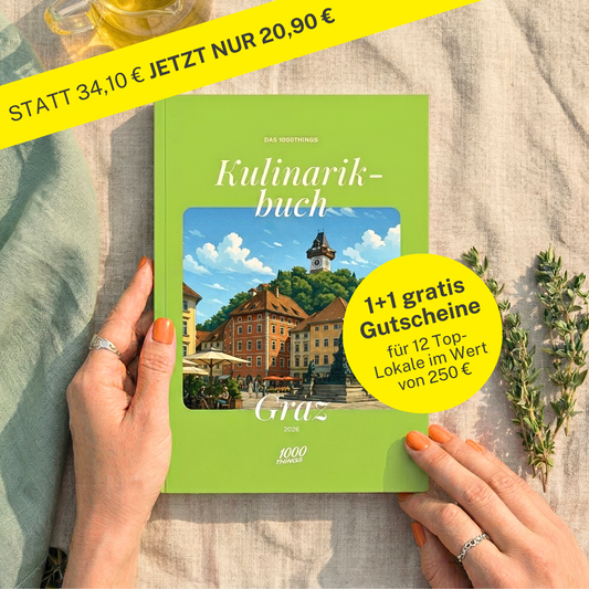 Das 1000things Kulinarikbuch: Graz 2026