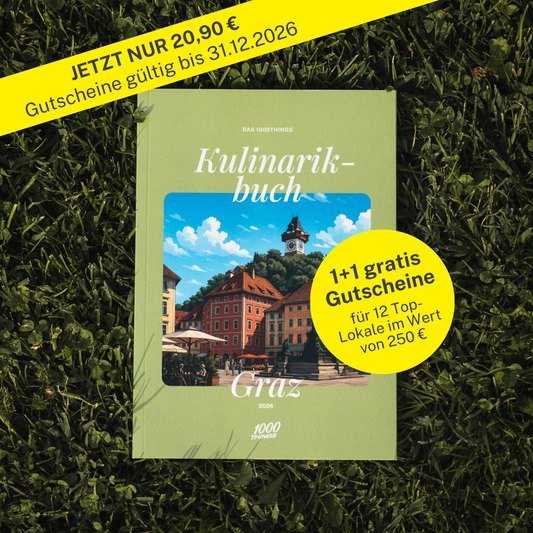 Das 1000things Kulinarikbuch: Graz 2026