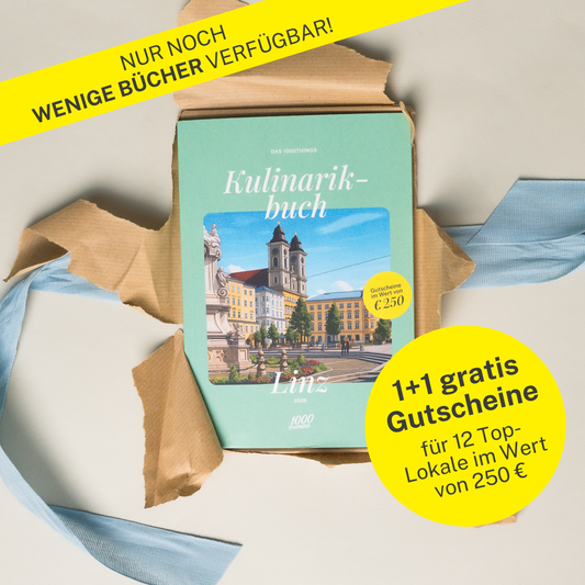 Das 1000things Kulinarikbuch: Linz 2026