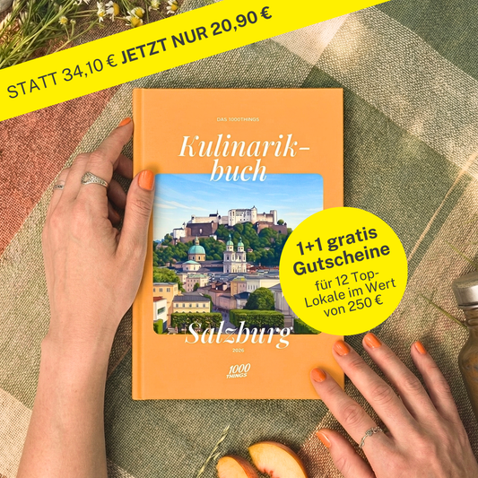 Das 1000things Kulinarikbuch: Salzburg 2026
