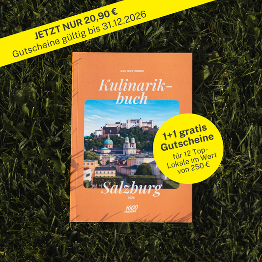 Das 1000things Kulinarikbuch: Salzburg 2026