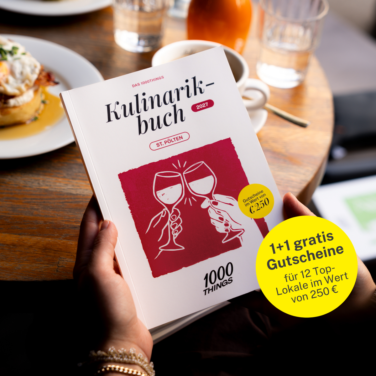 Das 1000things Kulinarikbuch: St. Pölten 2027