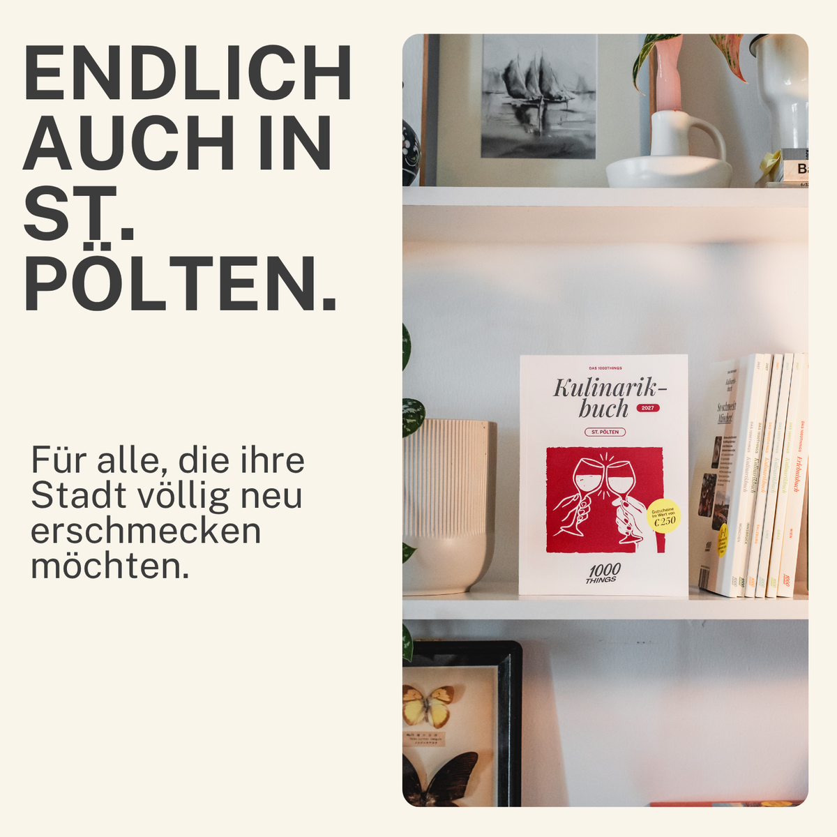 Das 1000things Kulinarikbuch: St. Pölten 2027