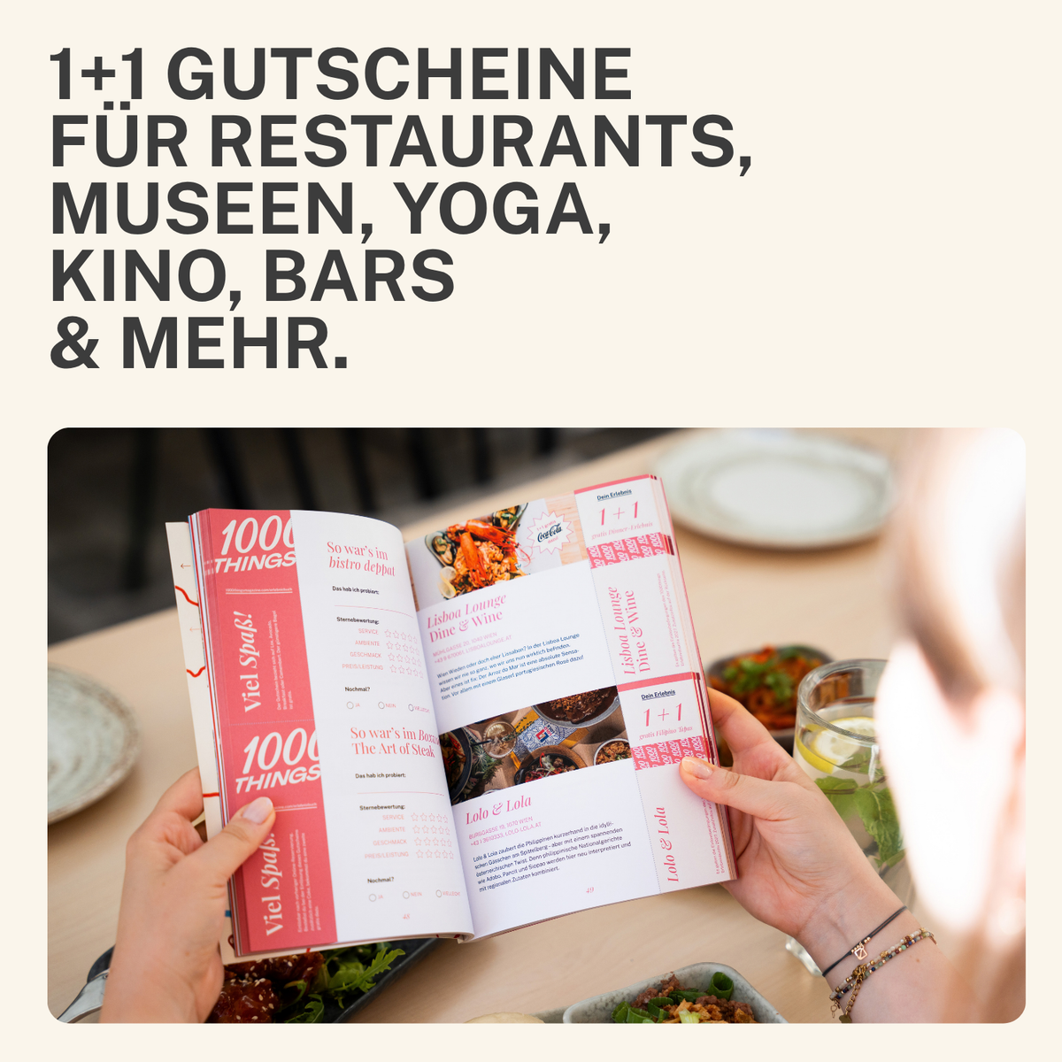 Das 1000things Erlebnisbuch: Wien 2027