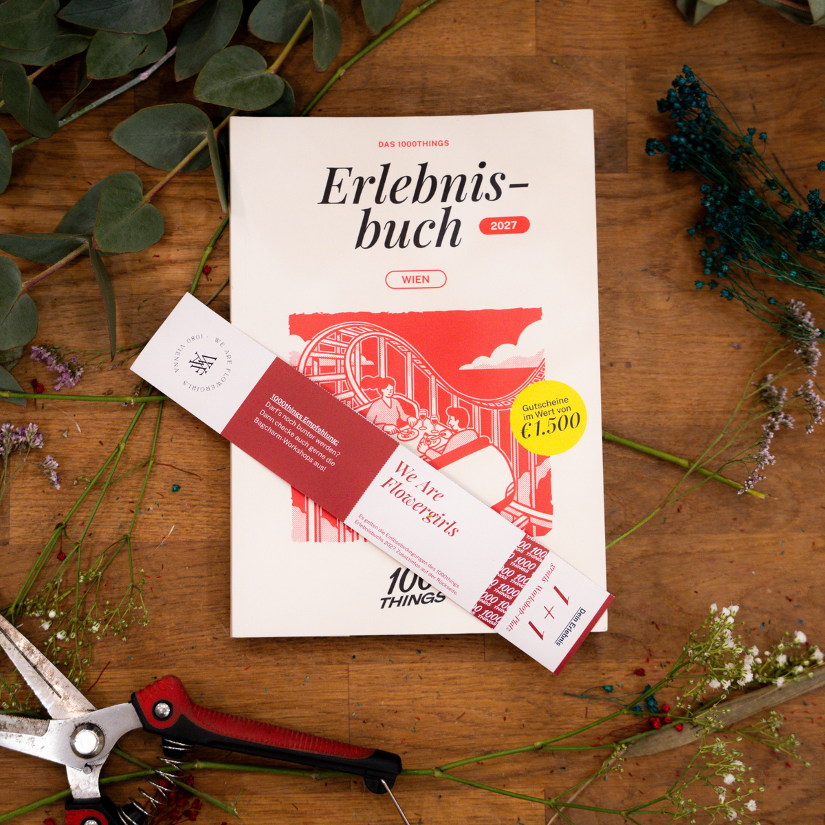 Das 1000things Erlebnisbuch: Wien 2027